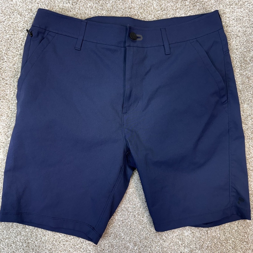 Public Rec Shorts Mens 30 Navy Blue Athletic Casual EUC